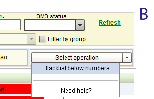 sms number blacklist history 2